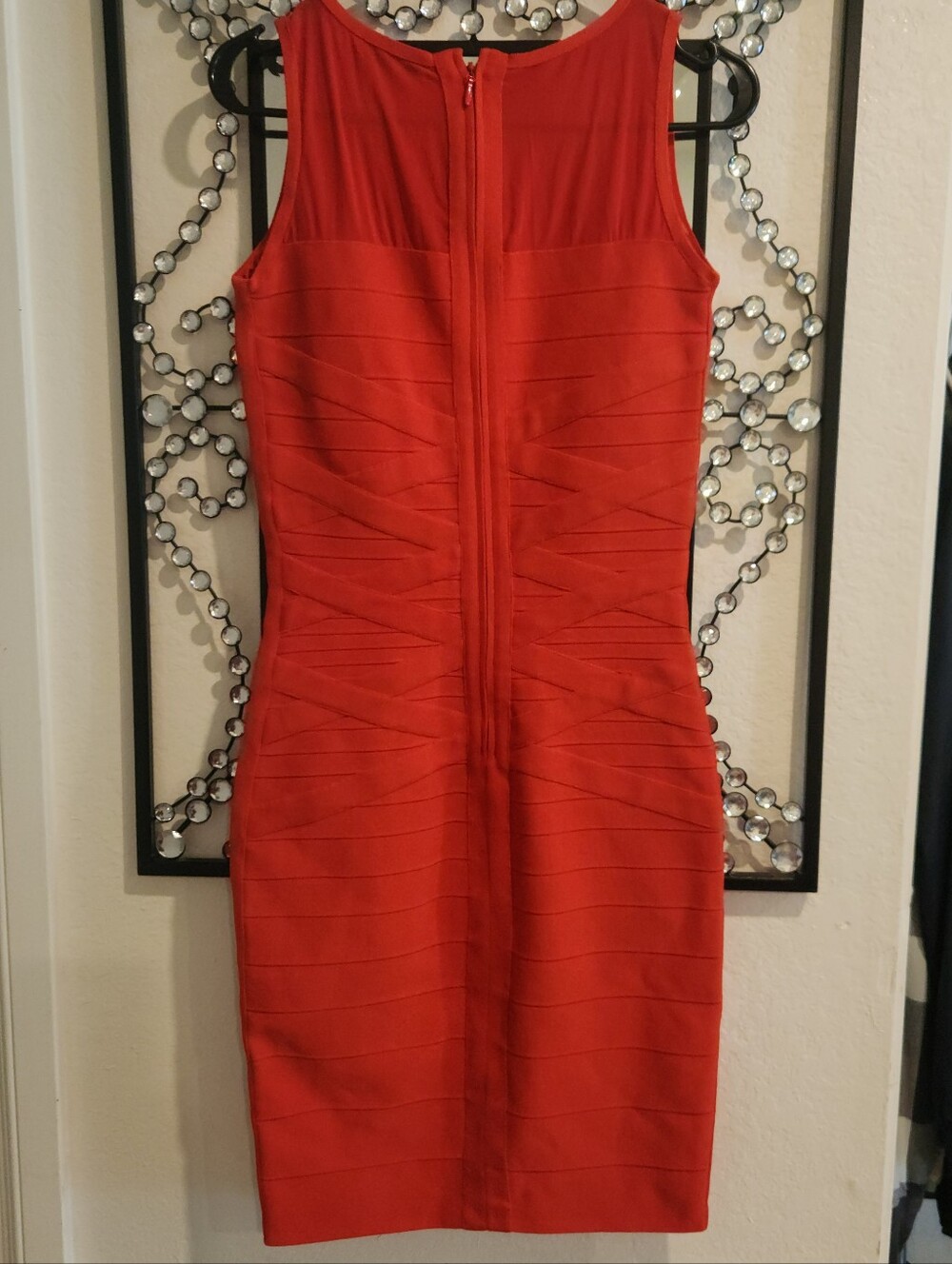 ✨ Dress the Population Ximena Sleeveless Bandage Dress ✨ M NWOT